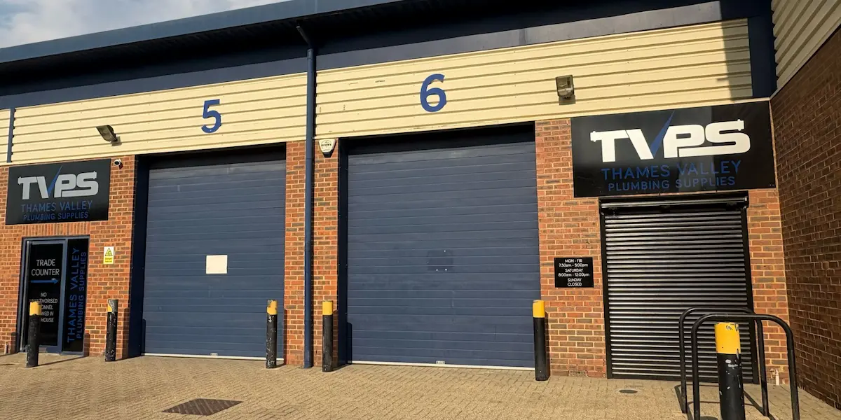 Exterior view of Camberley branch building